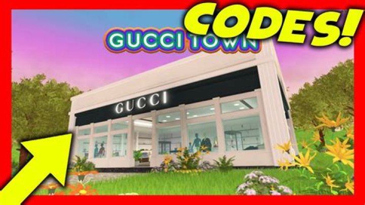 roblox gucci town codes