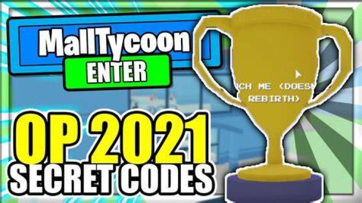 Roblox Mall Tycoon codes (September 2021)