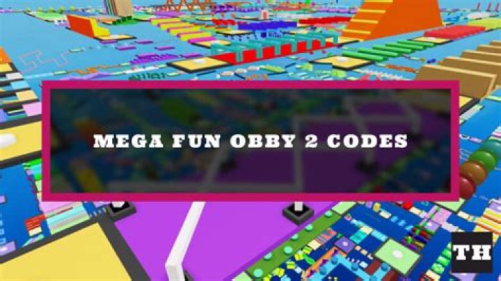Roblox Mega Fun Obby 2 Codes