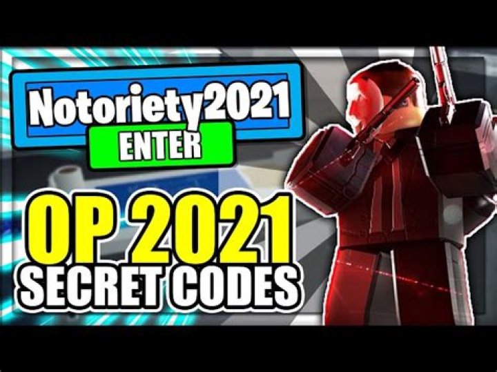 Roblox Notoriety Codes June 2022