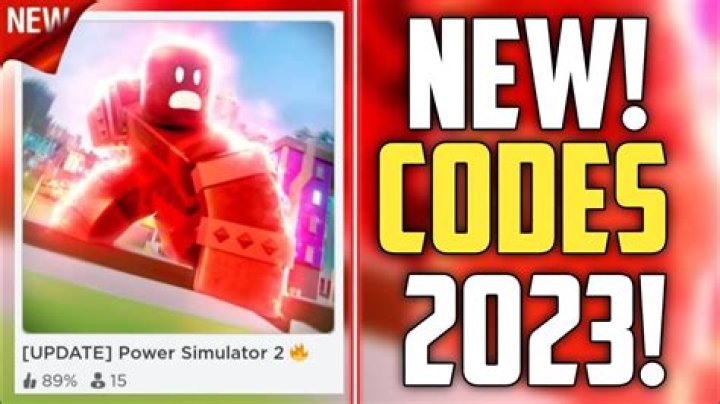 Roblox Power Simulator 2 Codes