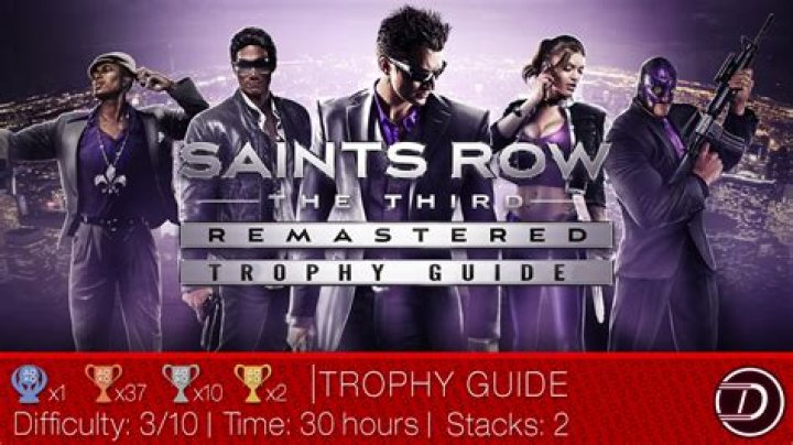 Saints Row 3 Remastered trophy guide