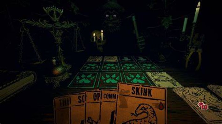 Screenshot of Inscryption