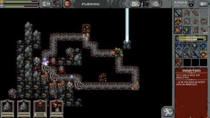 Screenshot of Loop Hero