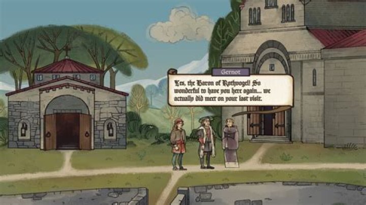 Screenshot of Pentiment