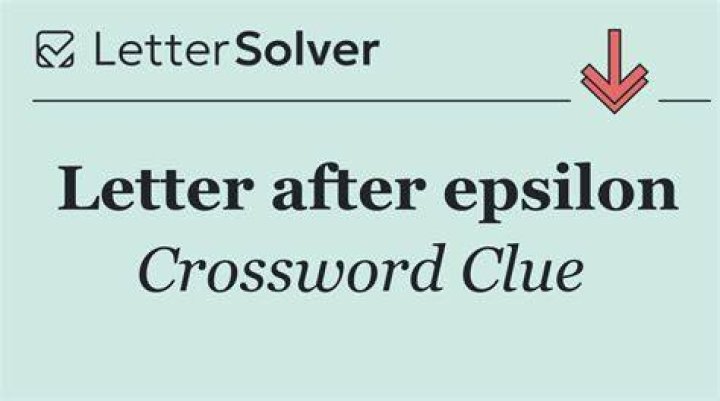 Second letter after epsilon Crossword Clue