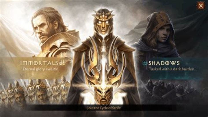 Shadow Faction Diablo Immortal