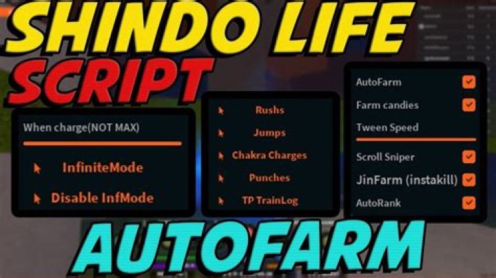 Shindo Life Script List: Auto Farm & Spin