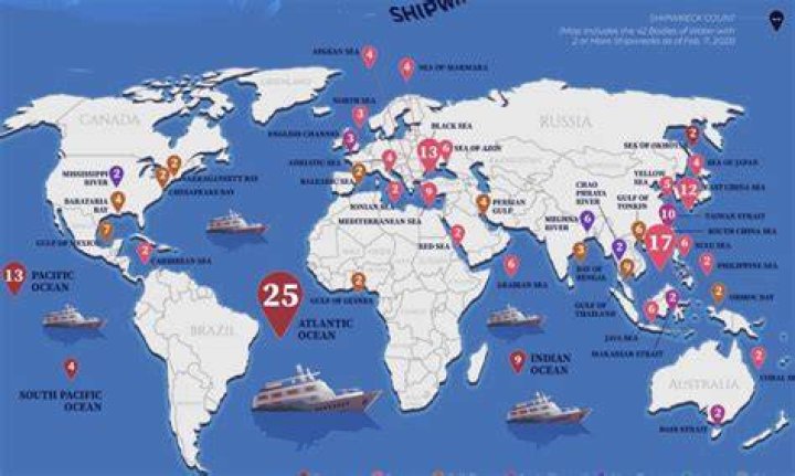 Shipwreck locations and coordinates in Subnautica Below Zero