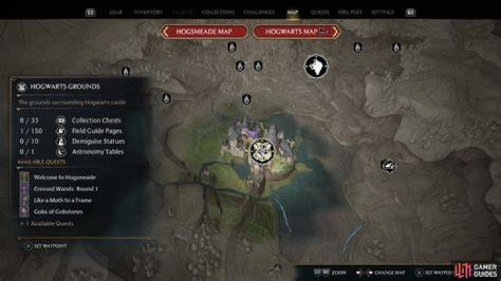 Side Quests in Hogwarts Legacy