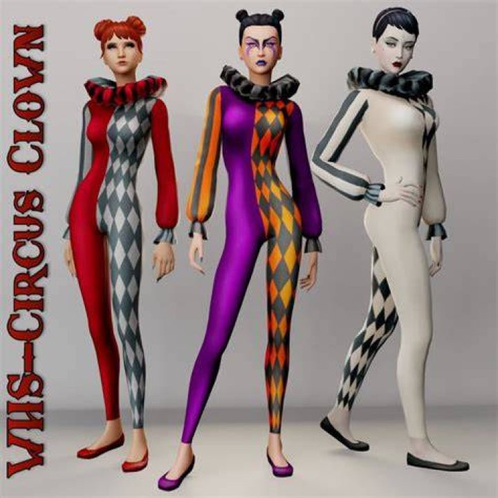 Sims 4 Clown Costume