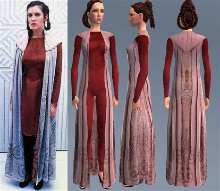 Sims 4 Princess Leia