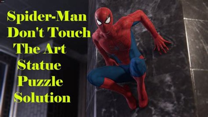 Spider-Man - Don't Touch the Art statue puzzle solution