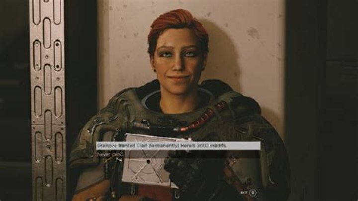 Starfield: How to Remove Wanted Trait