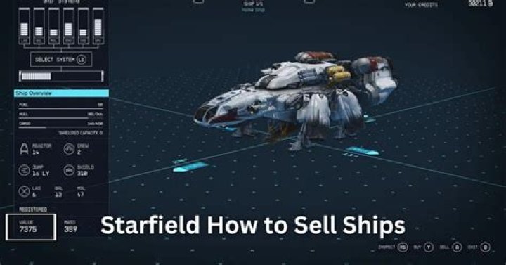 Starfield: How to Sell Ships