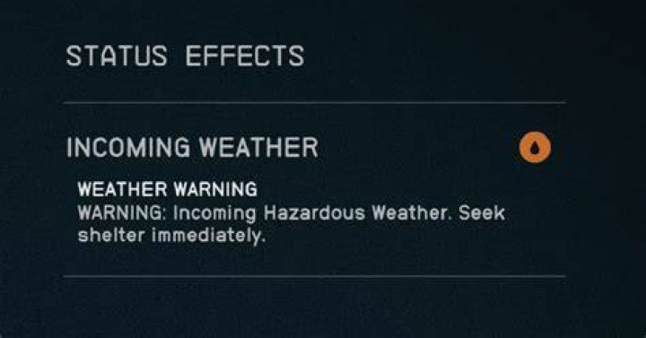 Starfield Incoming Weather Bug: How to Remove Status Effect Glitch