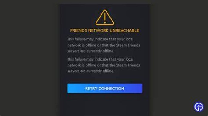 Steam Friends Network Unreachable Fix