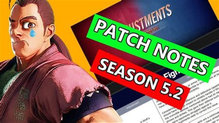 street fighter 5 patch notes update 05.001