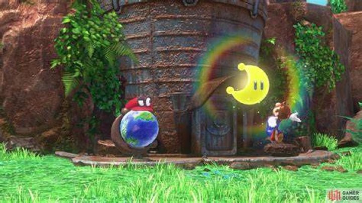 Super Mario Odyssey - Multi Moon Atop The Falls