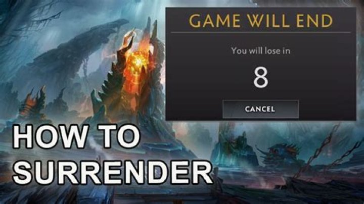 surrender dota 2