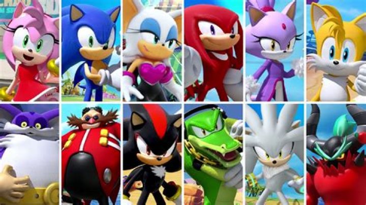 Team Sonic Racing All Characters