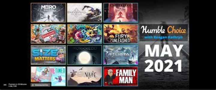 
The Humble Choice Bundle for May 2021 is Now Live