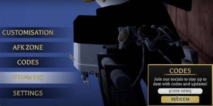 The interface for redeeming Titan Pet Simulator codes.
