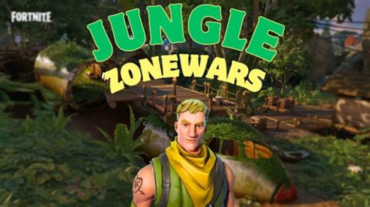 The Jungle Zone Wars creative map in Fortnite