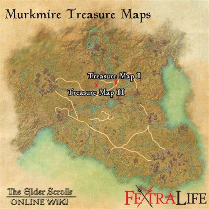 TM I - Murkmire Treasure Map I ESO
