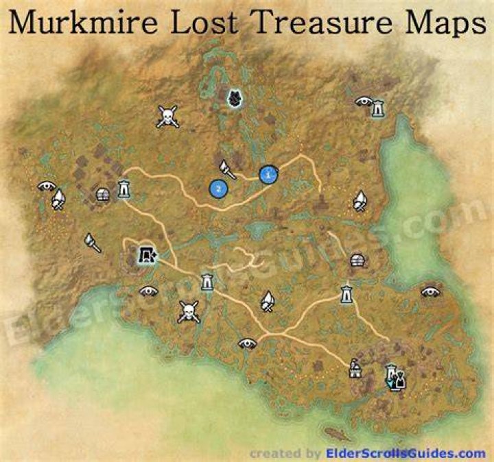 TM II - Murkmire Treasure Map II ESO
