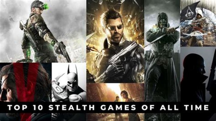 Top 8 Stealth Video Game Franchises
