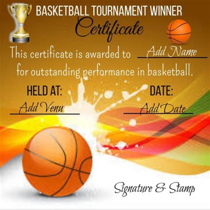 Tournament Winner