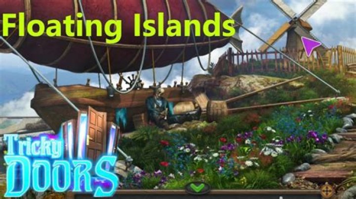 Tricky Doors Walkthrough Level 4 - Floating Islands