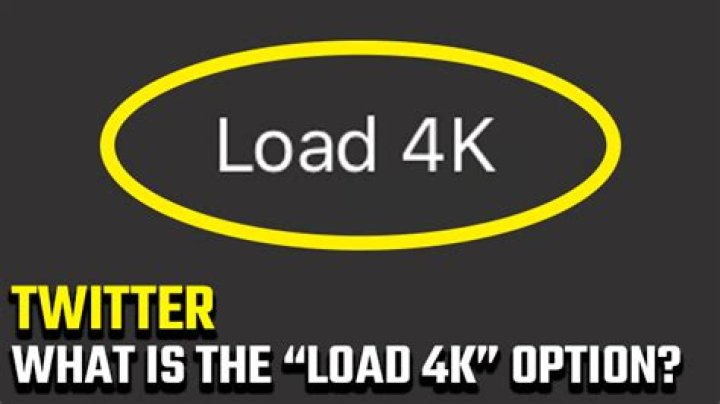 Twitter Load 4K