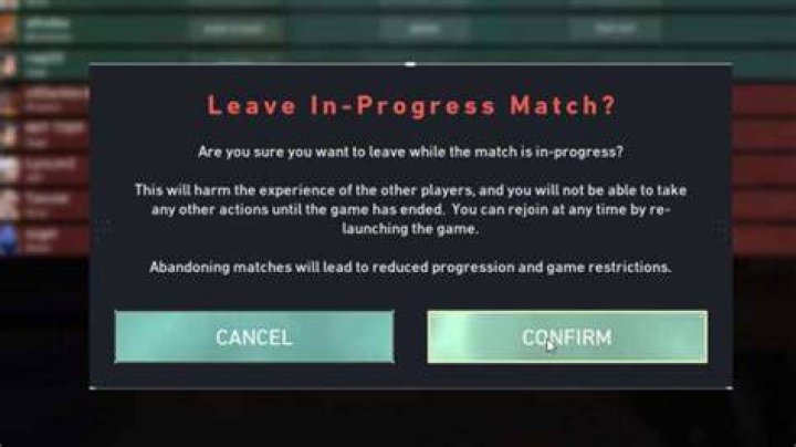 Valorant - How to Leave Match & Join A New One