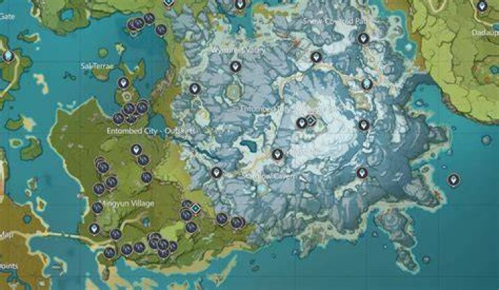 Violetgrass Map Locations in Genshin Impact