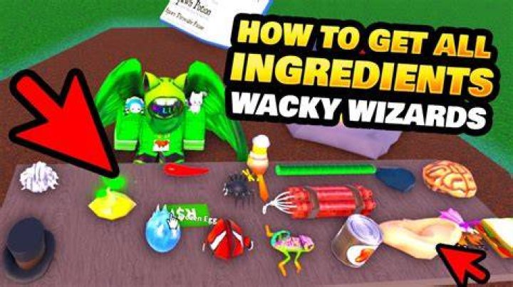 wacky wizards all ingredients location