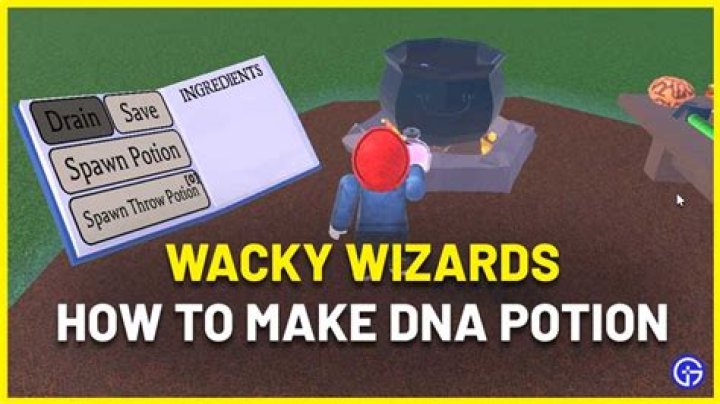 wacky wizards dna potion guide