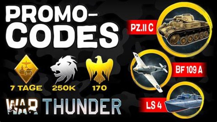 War Thunder Codes (February 2024)