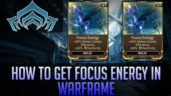 Warframe - How To Get Focus Energy