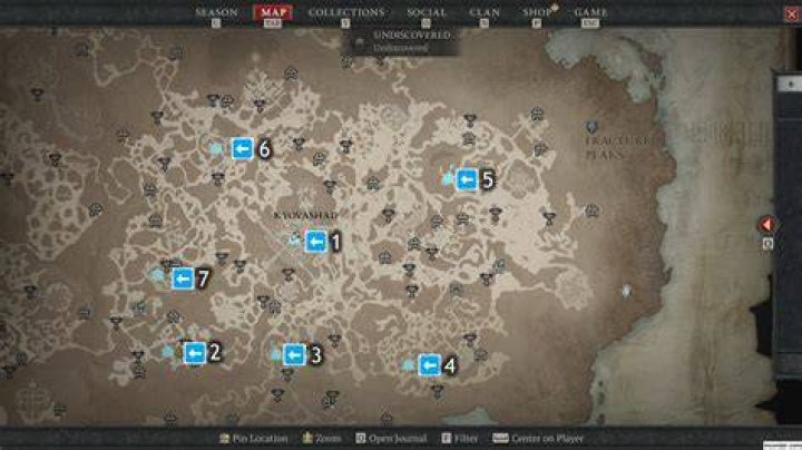 Waypoints Diablo 4