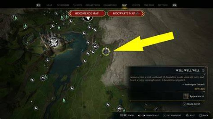 Well, Well, Well Hogwarts Legacy Side Quest