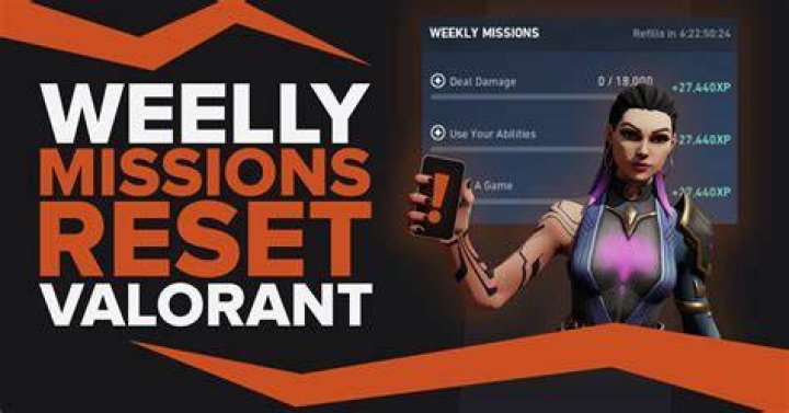 When do the Valorant weekly missions reset?