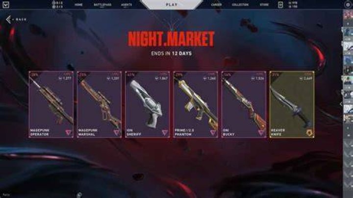 When does the Night Market refresh in Valorant?