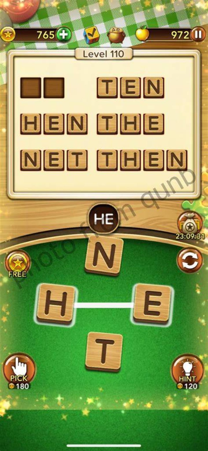 Word Collect Level 110 Answers Word Collect Level 110 Answers