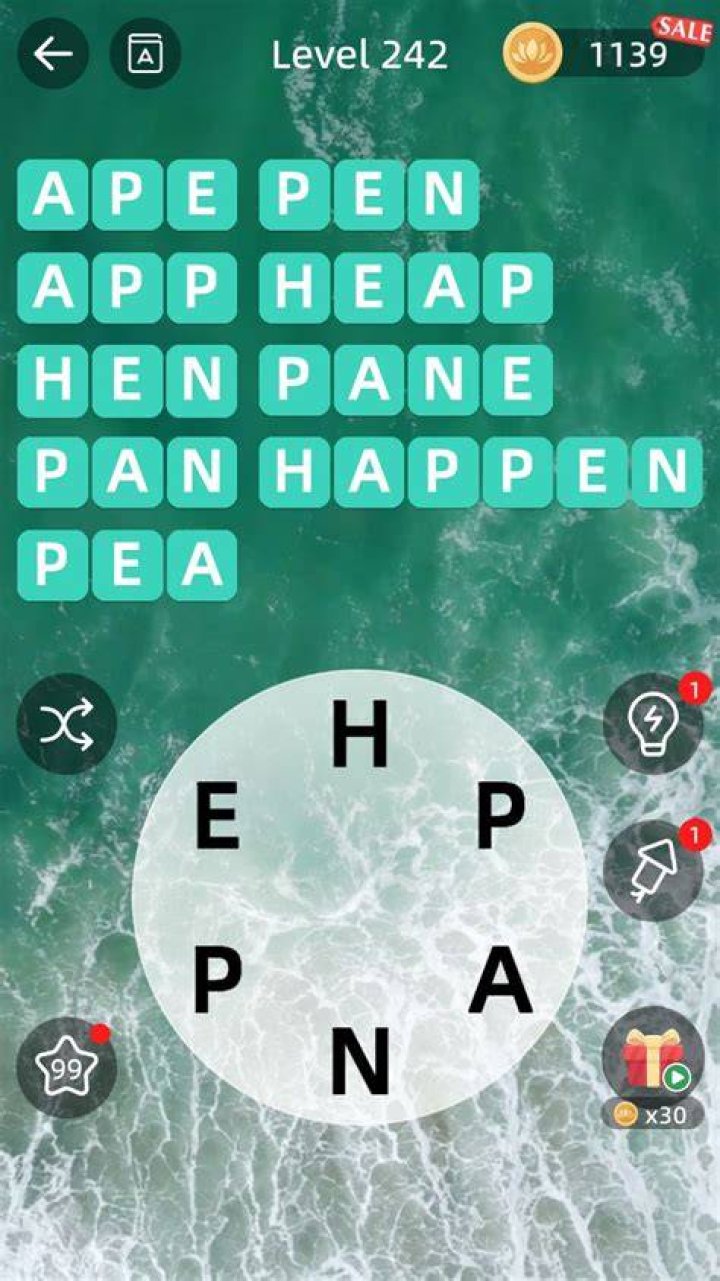 Word Collect Level 242 Answers Word Collect Level 242 Answers