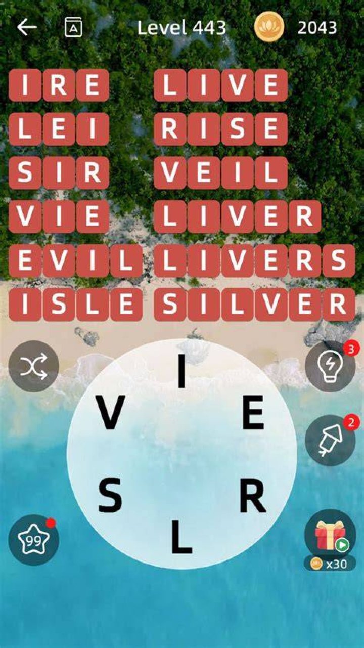 Word Link Level 443 Answers