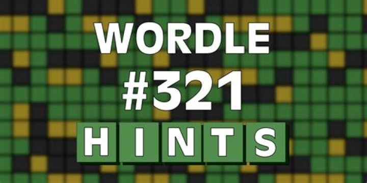 wordle answer 321
