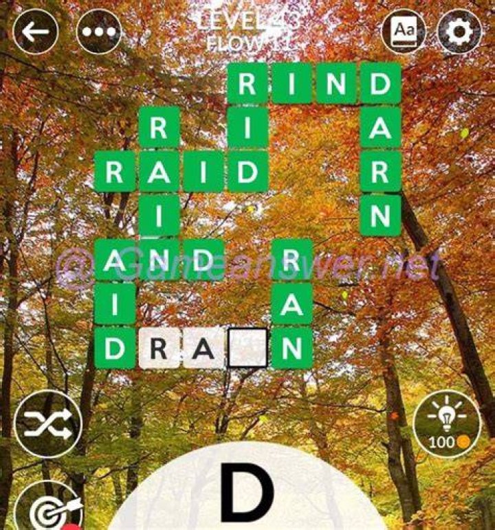 Wordscapes level 43