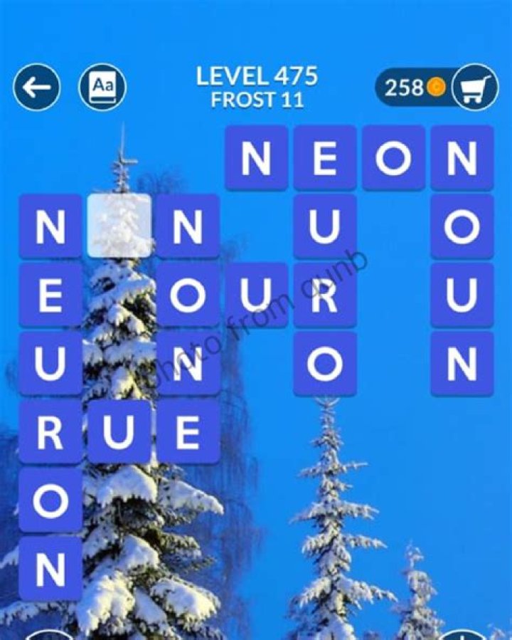 Wordscapes level 475